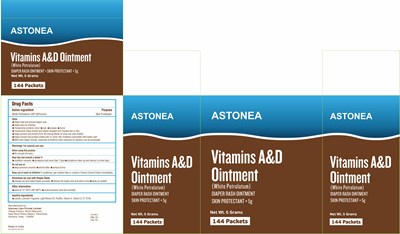Principal Display And Drug Fact Panel (Vitamins A D 5g Innerbox (astonea))